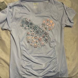 Periwinkle maternity Disney top